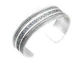Traditional Sterling Silver Cuff Bracelet
