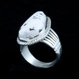 White Buffalo Ring SIZE 8
