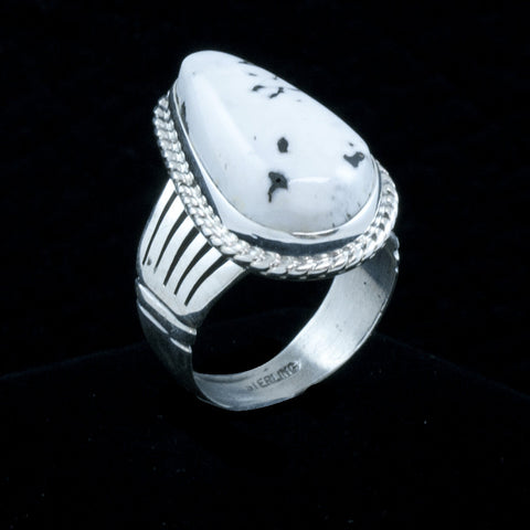 White Buffalo Ring SIZE 8
