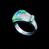 Inlaid Sterling Silver Ring