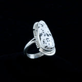 White Buffalo Ring SIZE 7