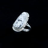 White Buffalo Ring SIZE 7