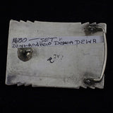 AD Zuni Bolo and Buckle Set - Sterling Silver