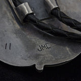 JMC Navajo Bolo - Sterling Silver with Bear Claw