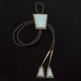 Zuni  Bolo - Sterling Silver with Turquoise