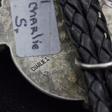 Charlie S.  Bolo - Sterling Silver with Turquoise