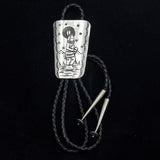 Apache Crown Dancer Bolo - Sterling Silver
