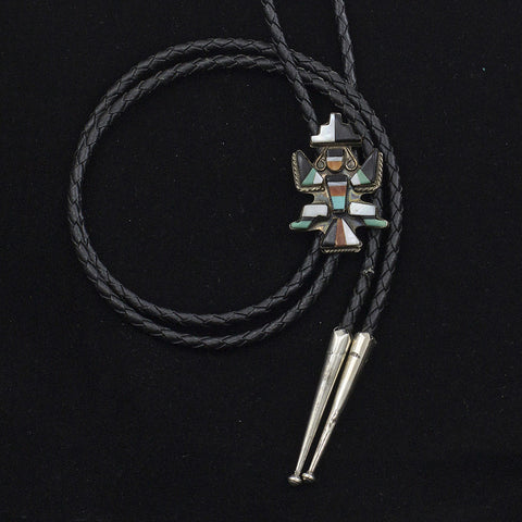 Inlaid Bolo - Sterling Silver