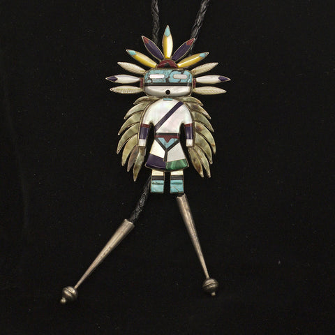 Inlaid Bolo - Sterling Silver