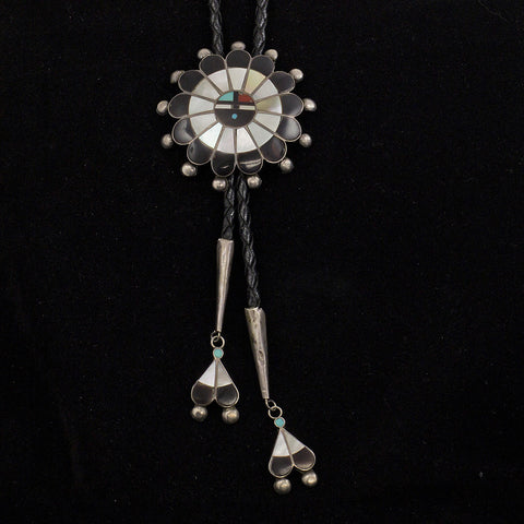 Inlaid Bolo - Sterling Silver