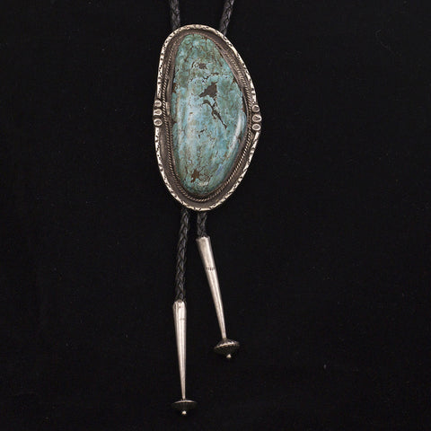 Turquoise Bolo - Sterling Silver