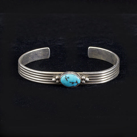 PJS Cuff Bracelet - Sterling Silver