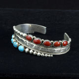 JCY Cuff Bracelet - Sterling Silver