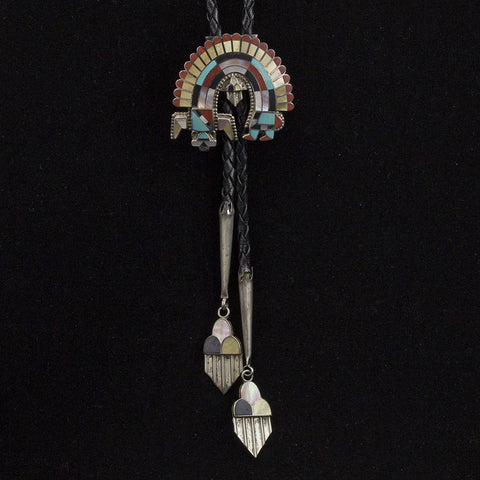 Inlaid Bolo - Sterling Silver