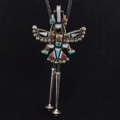 Inlaid Bolo - Sterling Silver