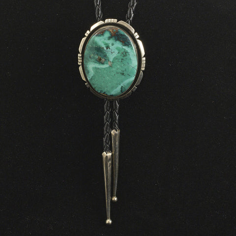 Turquoise Bolo - Sterling Silver