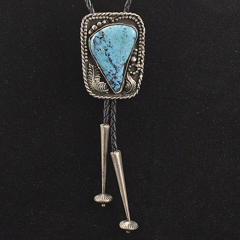 Turquoise Bolo - Sterling Silver