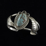 JM Cuff Bracelet - Sterling Silver
