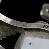 JM Cuff Bracelet - Sterling Silver