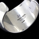 Turquoise Cuff Bracelet - Sterling Silver