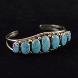 Navajo Cuff Bracelet - Sterling Silver
