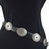 Sterling Silver Concho Belt