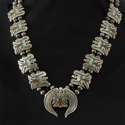 Water Bird Necklace - Sterling Silver