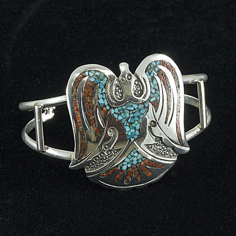 Waterbird Cuff Bracelet - Sterling Silver