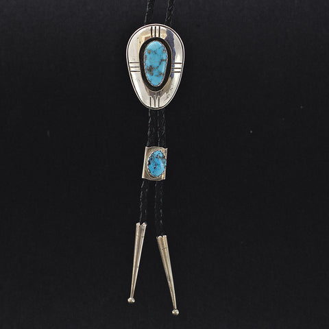 Turquoise Bolo - Sterling Silver
