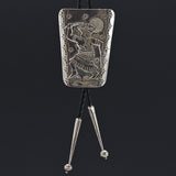 Sterling Silver Apache Crown Dancer by Robert Becenti