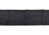Black Matte Custom Alligator Belt Strap