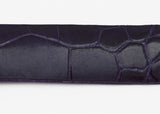 Violet Glazed Custom Alligator Belt Strap