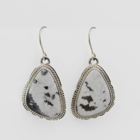 White Buffalo Earrings