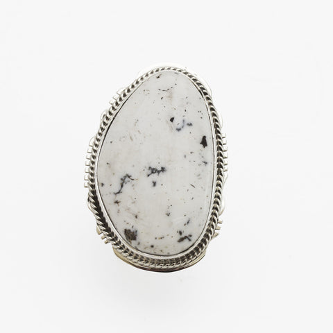 White Buffalo Ring SIZE 8