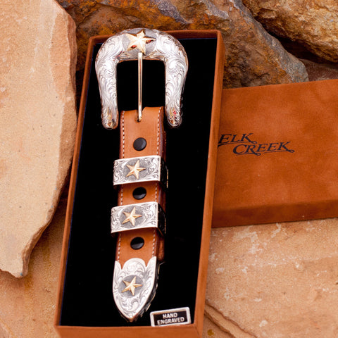 Vogt Silversmiths 1" Sheriff Belt Buckle