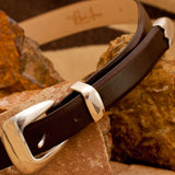 Brown Toro Buffalo Belt Strap With Buckle