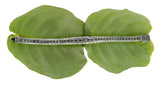 Keith Jack Sterling Silver Dragon Weave Graduated Bracelet w/ Eternity Clasp