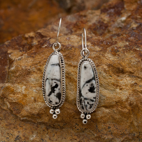 White Buffalo Intuition Earrings