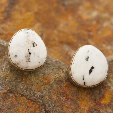 White Buffalo Orion Earrings